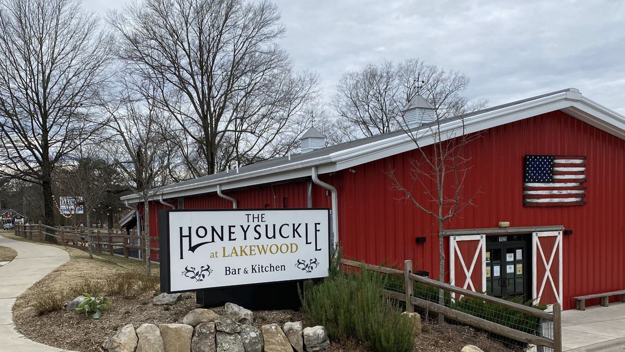 The Honeysuckle at Lakewood bar and restaurant opened in September.