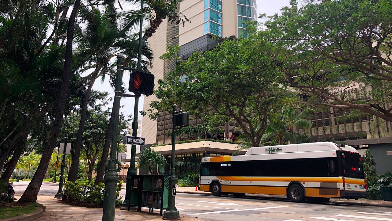 Honolulu Bus. (Courtesy AP/Caleb Jones)