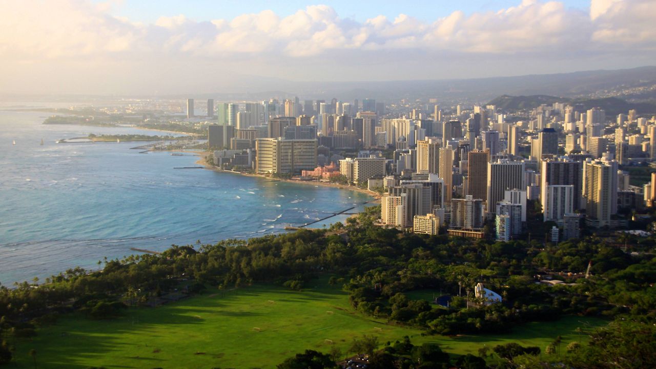 Honolulu skyline from Diamond Head. (Getty Images)