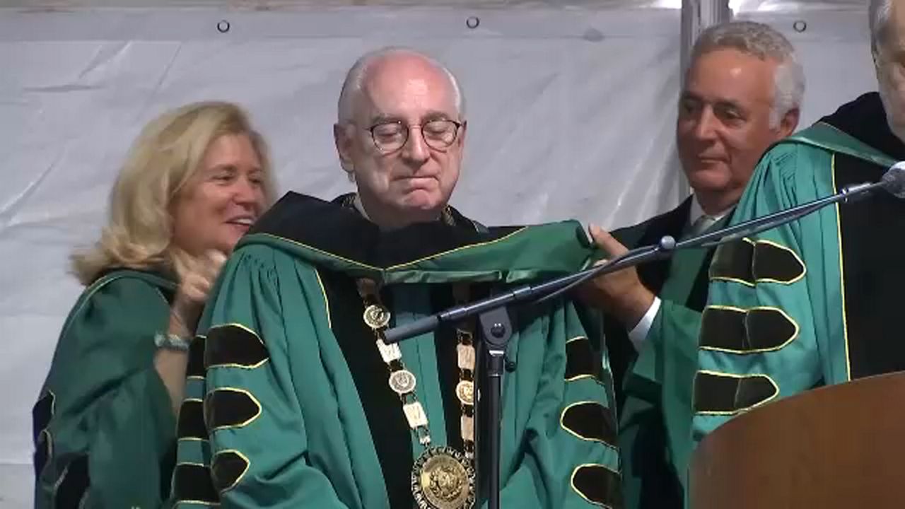 Wagner College's longest-serving President is honored