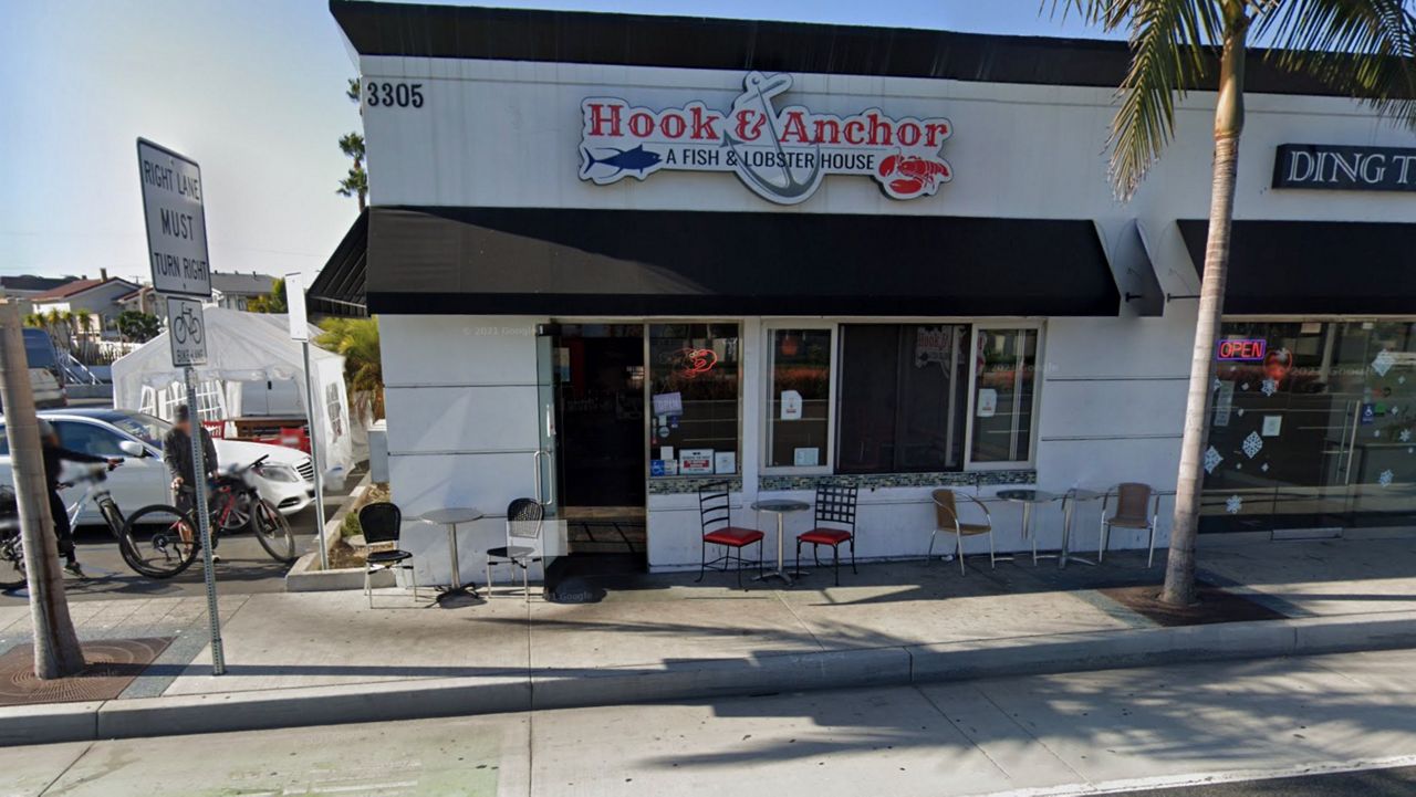 Newport Beach Restaurant Week kicked off April 19 and runs through May 2 (Photo: Hook & Anchor from Google Street View)