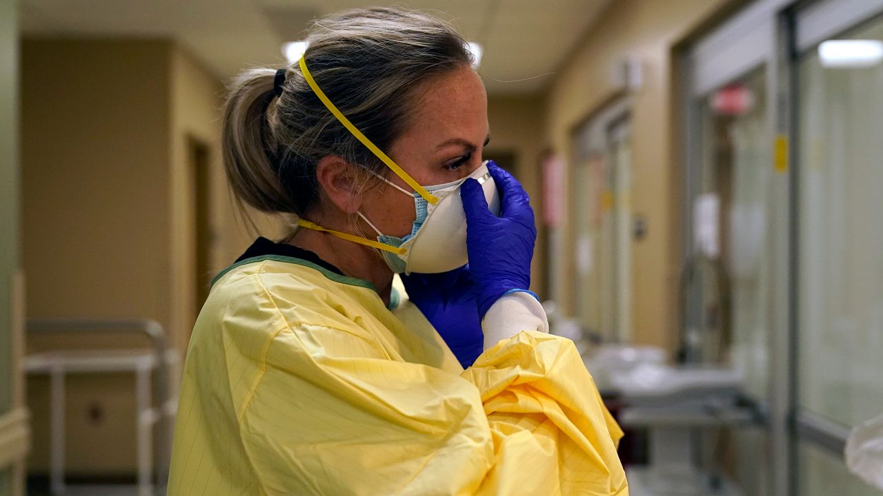 Health care worker in PPE