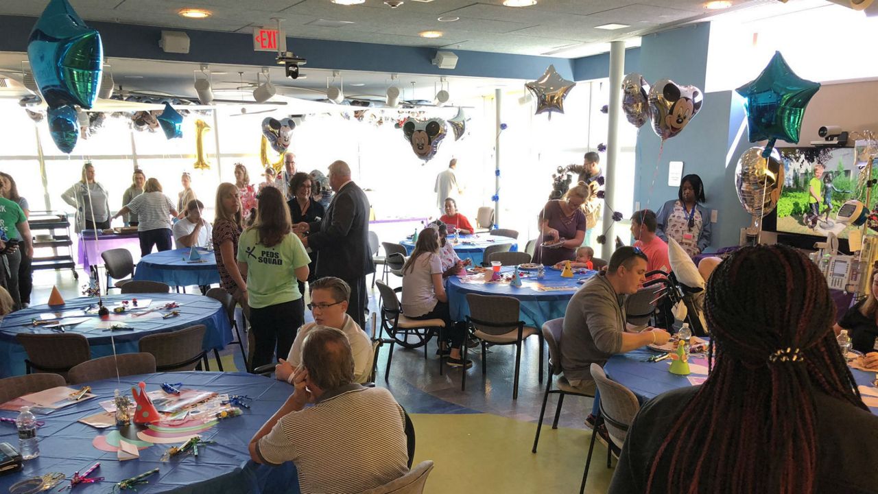 10th Birthday celebration at Golisano Children's Hospital.