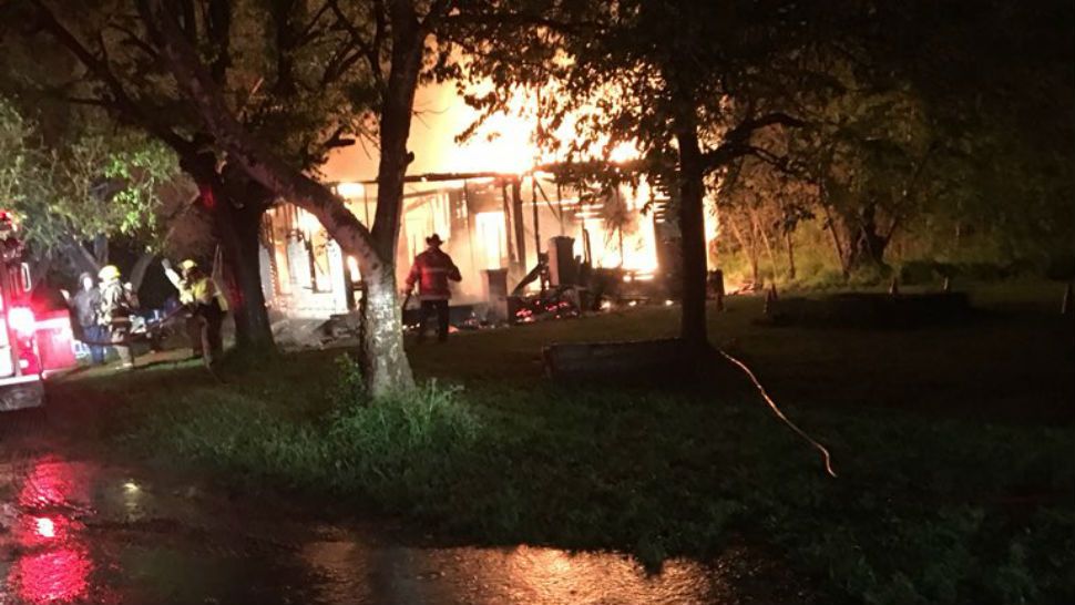 Lightning ignites overnight house fires in surrounding Austin areas