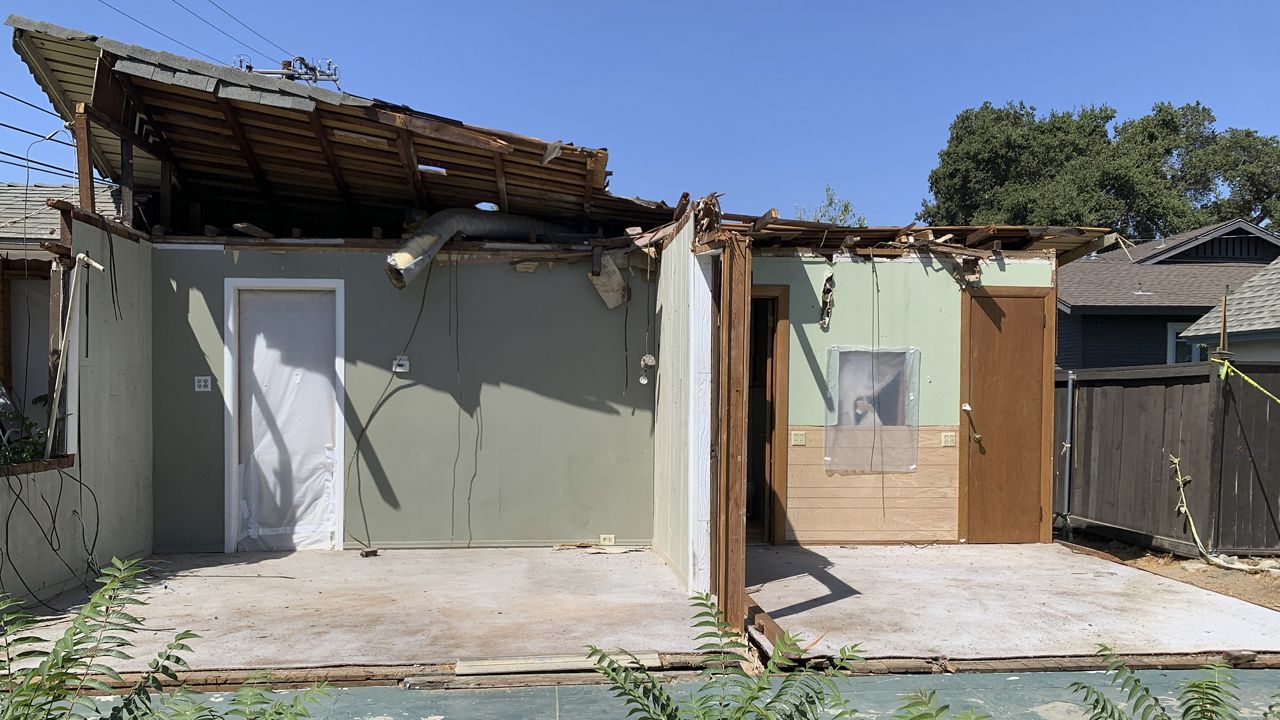 A property, listed at $499,999, is shown on Aug. 27, 2024, in Monrovia, Calif. (Kevin Wheeler via AP)