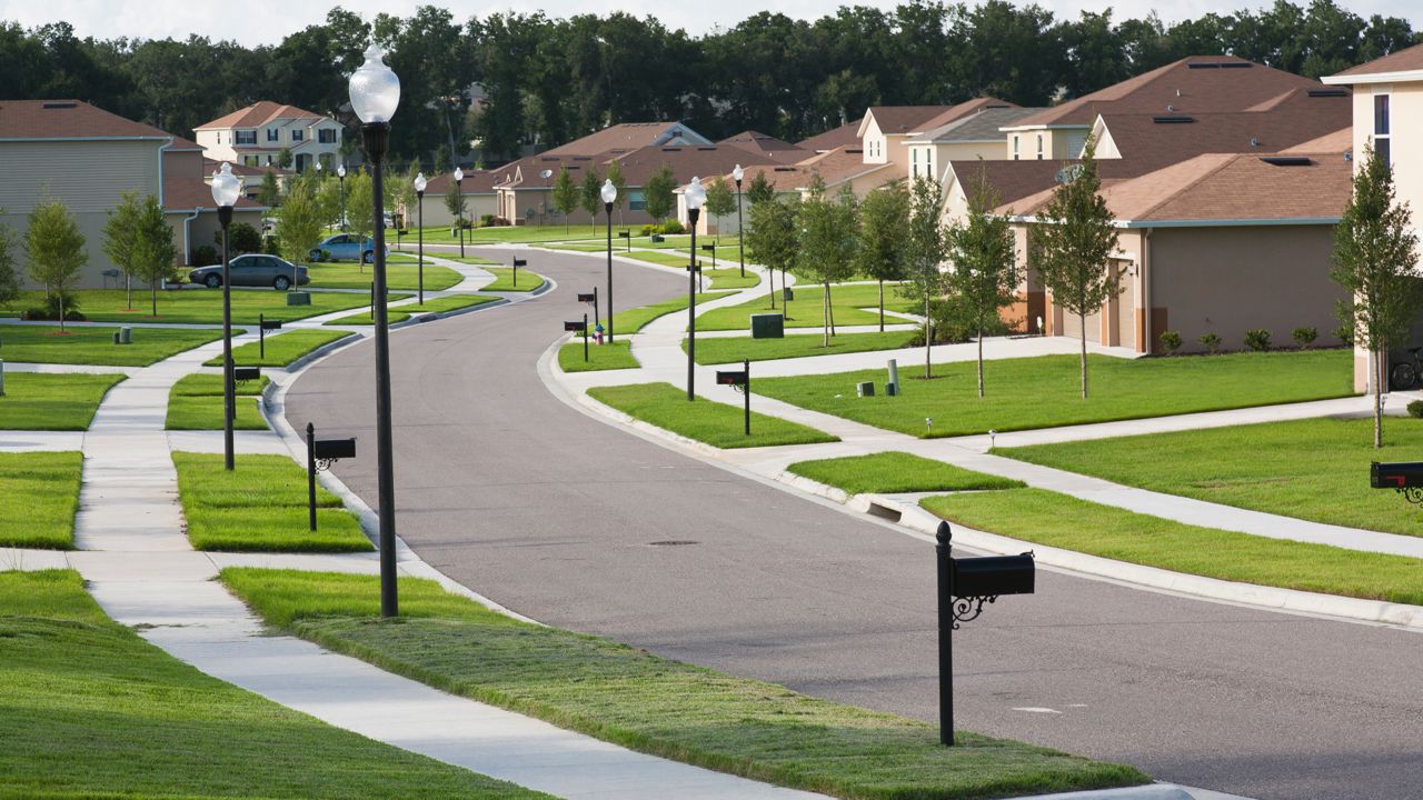 File image of homes in suburbs. (Getty Images)