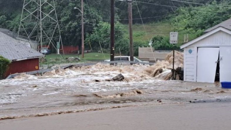 Hudson Valley Flooding NsfwWxTwitter 2