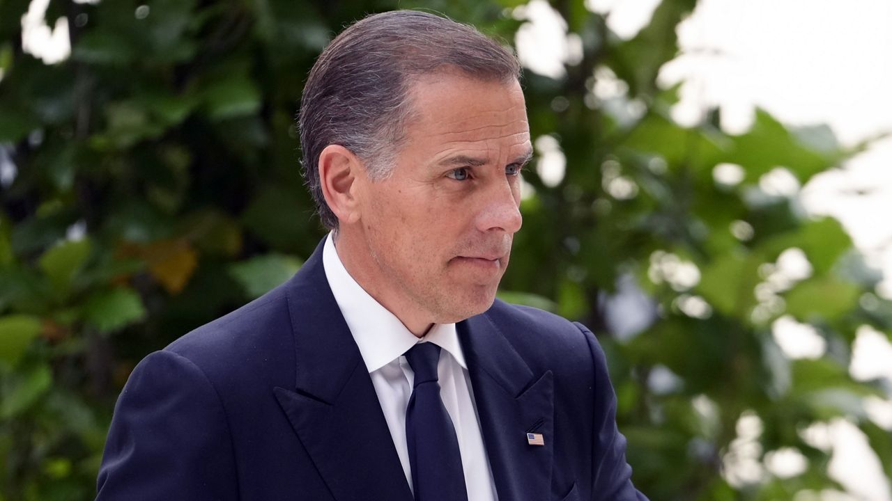 Hunter Biden arrives at federal court, Wednesday, June 5, 2024, in Wilmington, Del. (AP Photo/Matt Slocum, File)