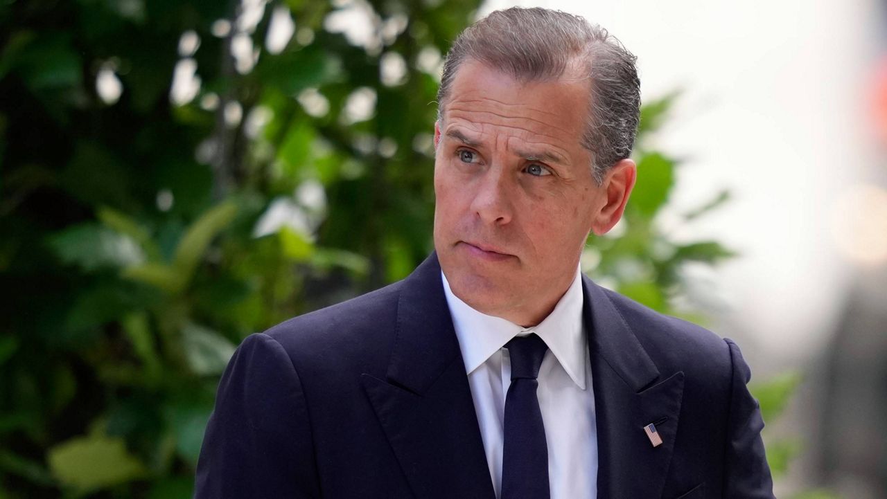 Hunter Biden arrives at federal court, June 3, 2024, in Wilmington, Del. (AP Photo/Matt Slocum, File)