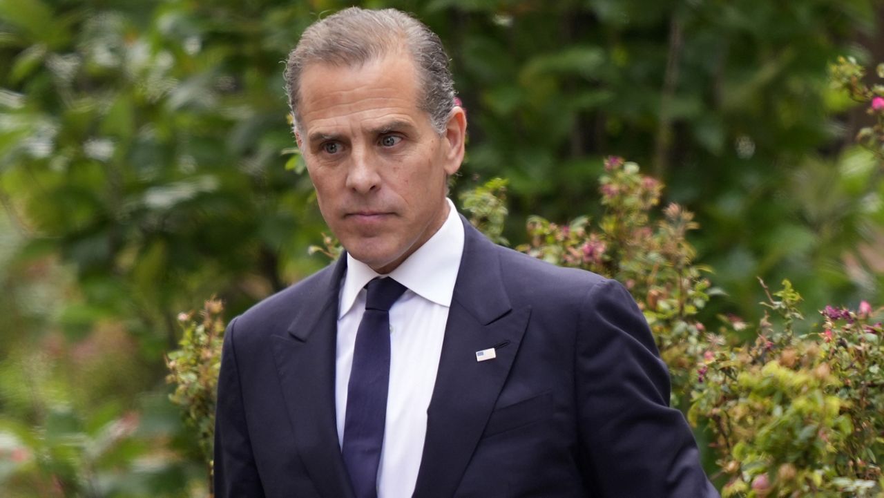 Hunter Biden departs from federal court June 11, 2024, in Wilmington, Del. (AP Photo/Matt Slocum)