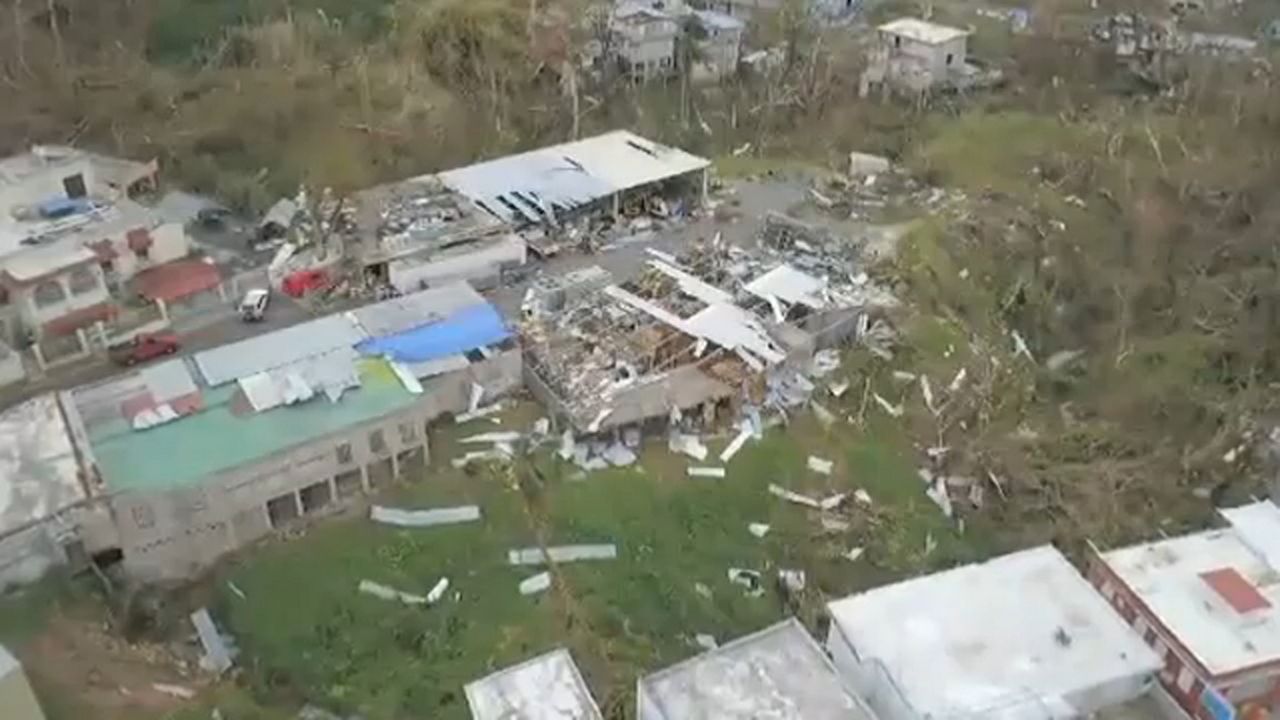 Destruction in Puerto Rico from Hurricane Maria. (File)