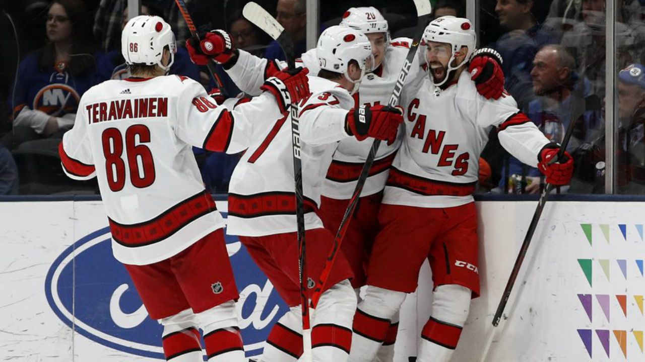 Trocheck Scores in OT, Lifts Hurricanes Over Islanders 3-2