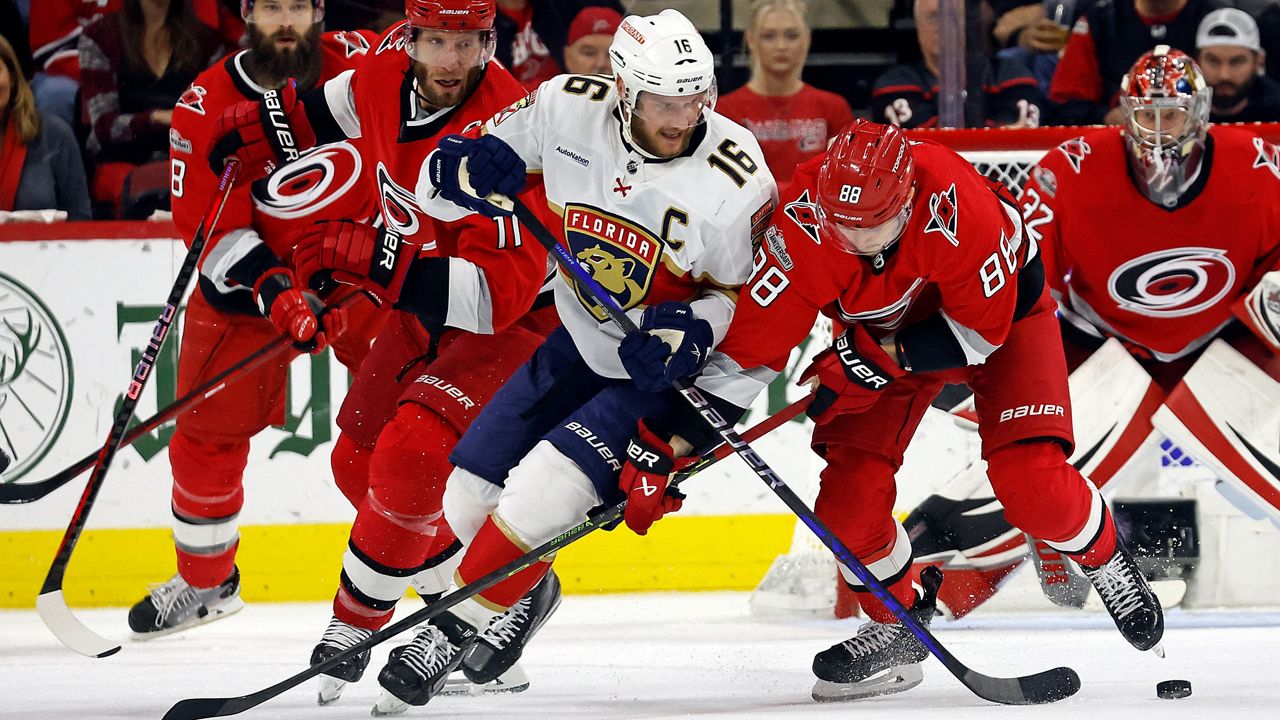 Tkachuk ends 6th-longest game in NHL history, Panthers beat Hurricanes in  4th OT