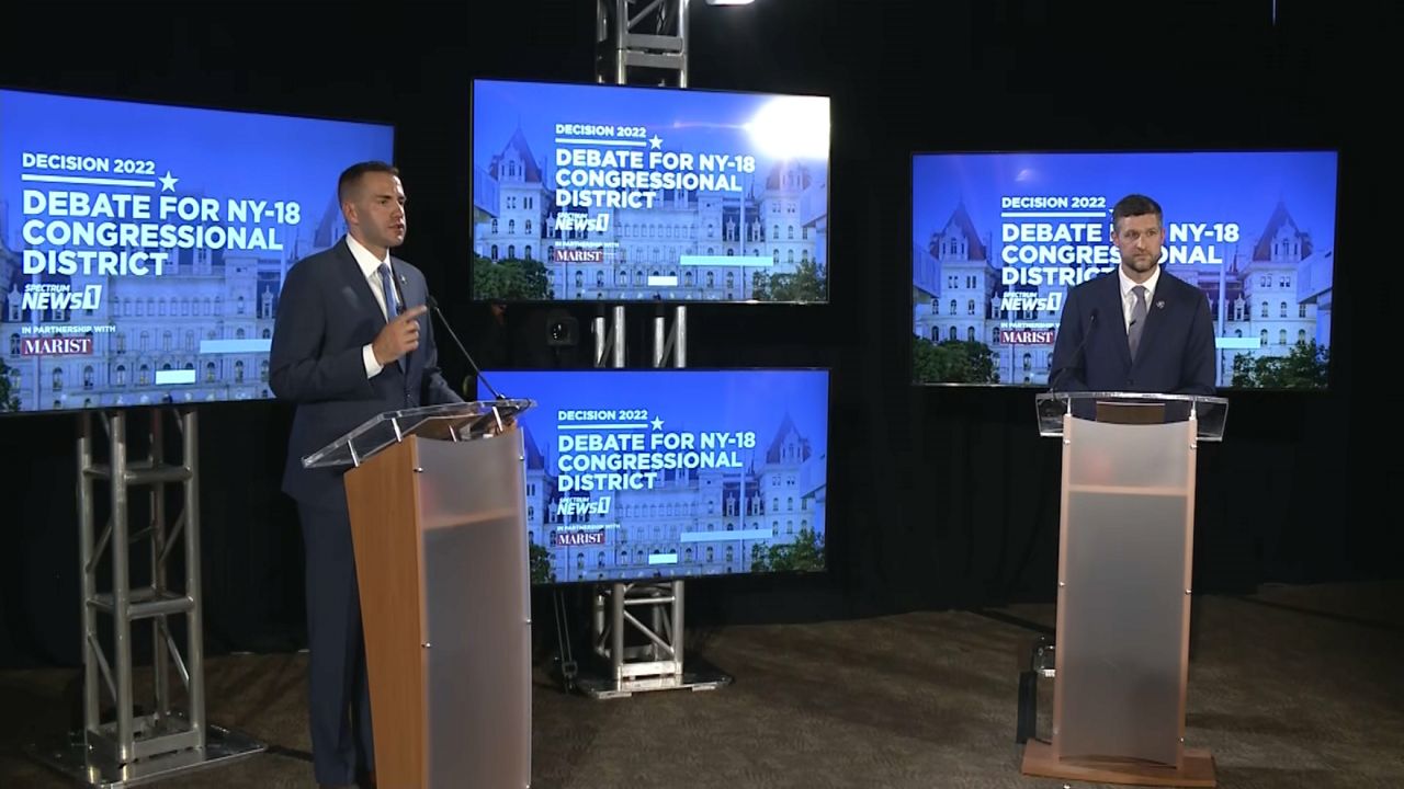 Pat Ryan, Colin Schmitt talk housing, abortion in Spectrum News 1 debate