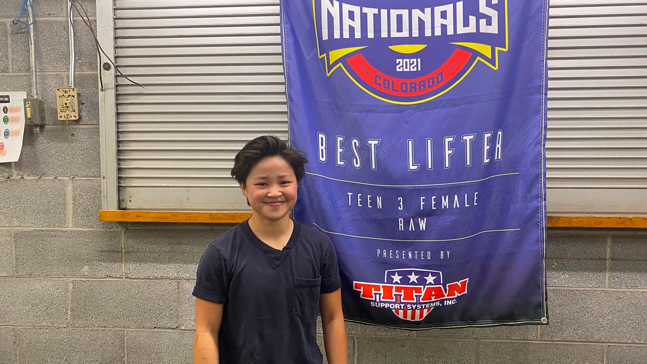 Kingston's 'Wonder Woman' Teen sets powerlifting records