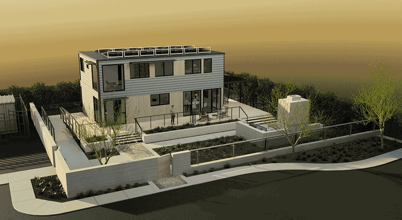 SoCalGas is beginning to assemble the nation's first prefabricated hydrogen home. (SoCalGas)