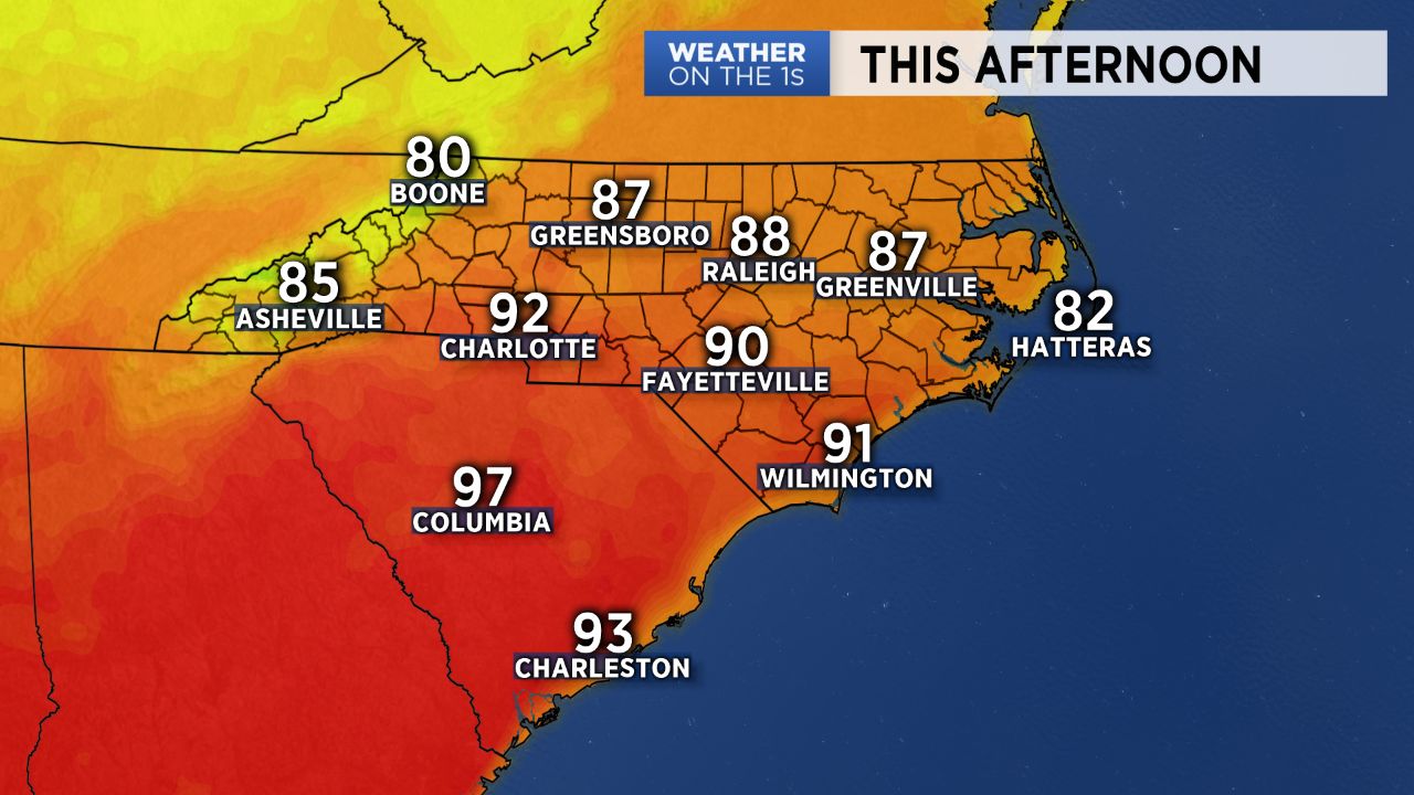 Coastal Carolina Weather Blue Skies Return