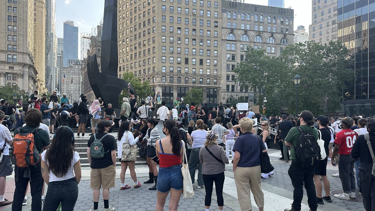 Ice protesters