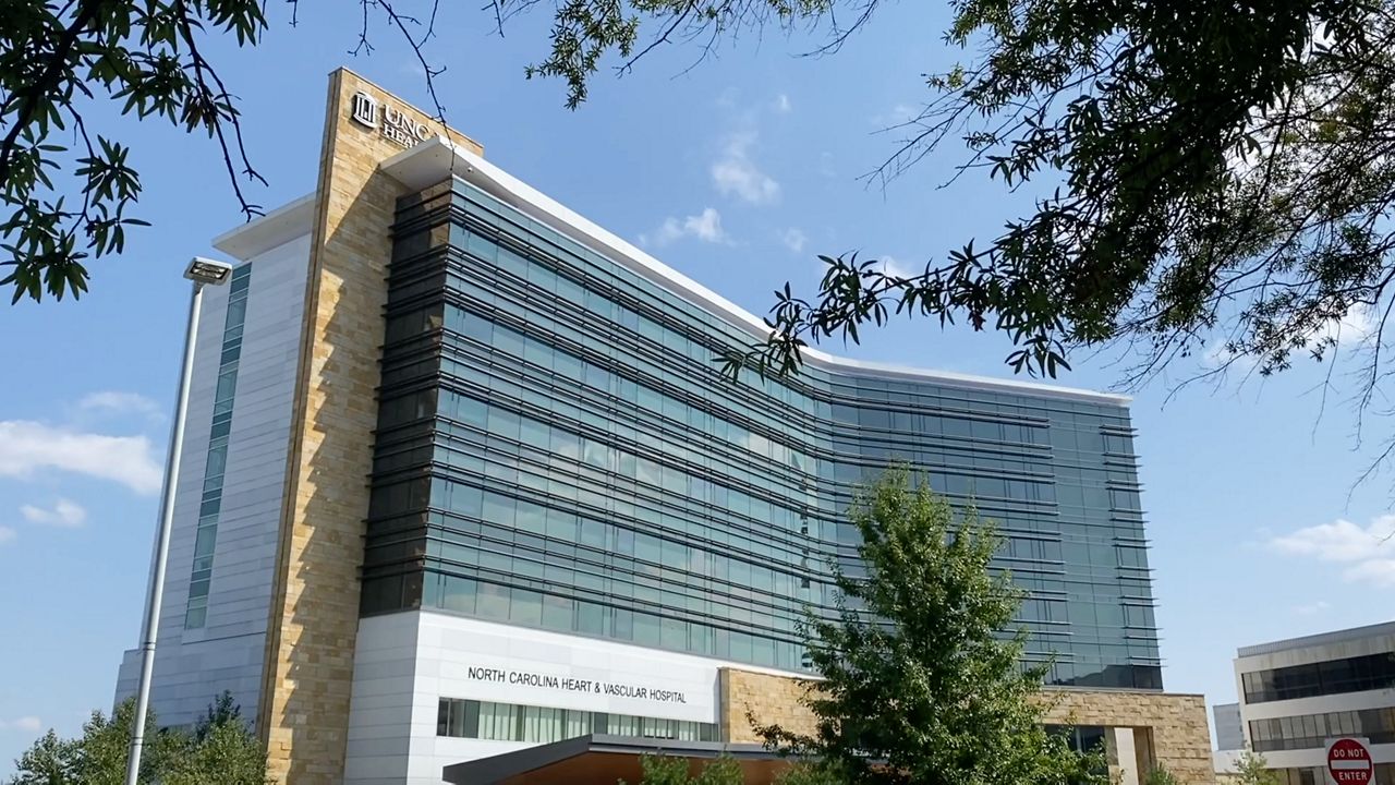 UNC REX Hospital in Raleigh.