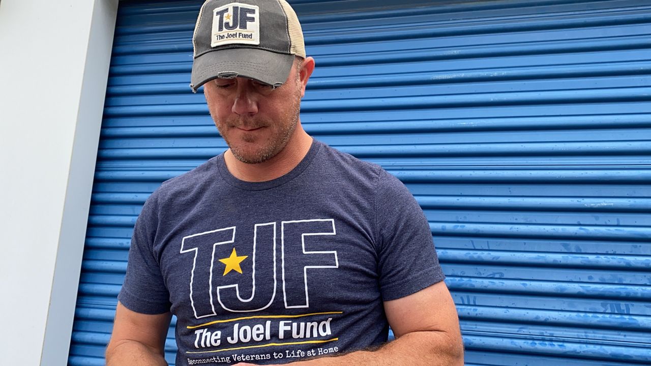 Dan Sanderoff is a veteran who also volunteers for The Joel Fund.