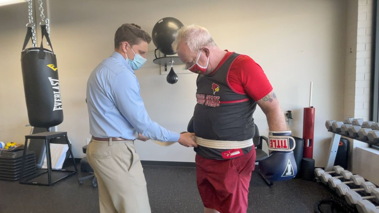 Boxing helps Parkinson's patients