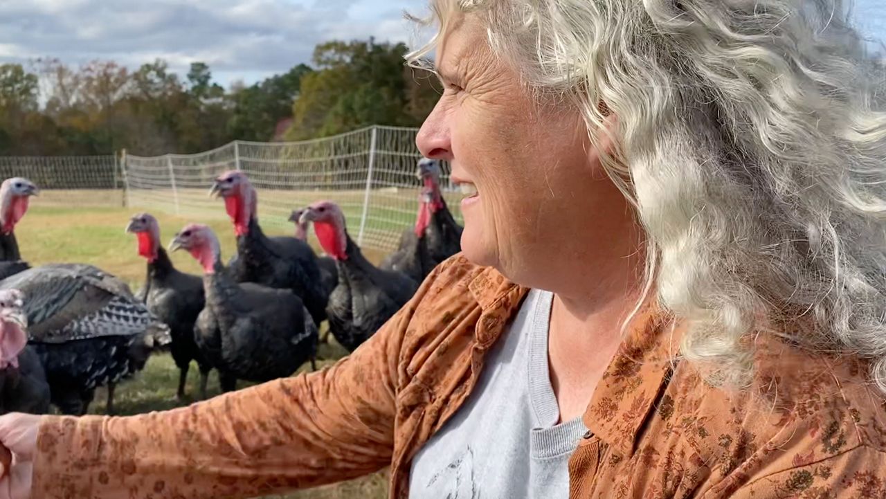 Samantha Gasson is co-owner of Bull City Farm in Rougemont.