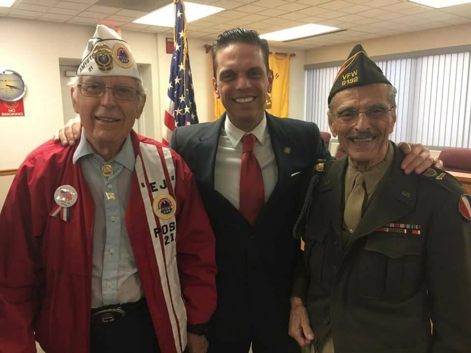 EJ Knapik, Assemblyman Angelo Santabarbara and Lou Lupi.