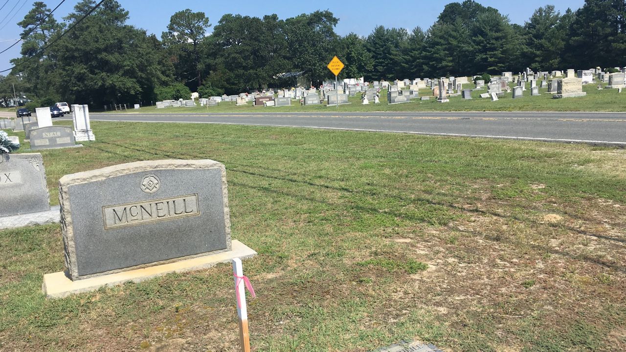 Graves at Shallow Well United Church of Christ Cemetery must be moved for State Department of Transportation crews to widen Highway 42 in Lee County.