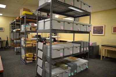 Kikuchi Center's archives at Kauai CC (Photo courtesy of the University of Hawaii)