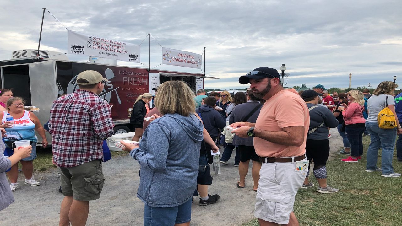 Food Trucks Gather At The Nys Fair