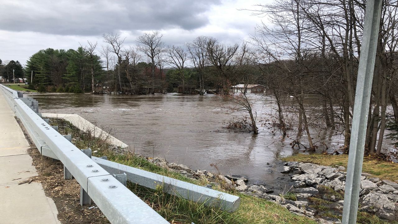 High water levels on the West Canada Creek brought damaging floods throughout the county.