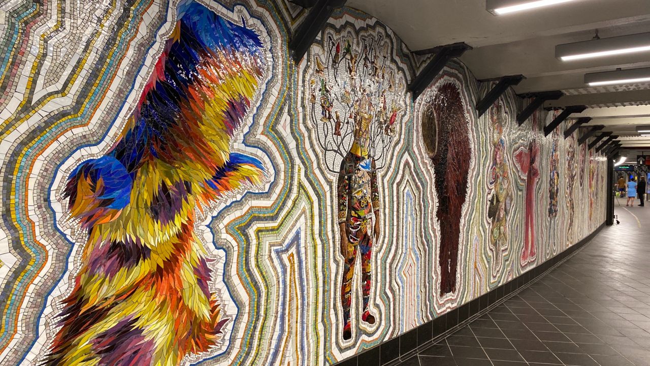 Nick Cave Mosaic Times Square