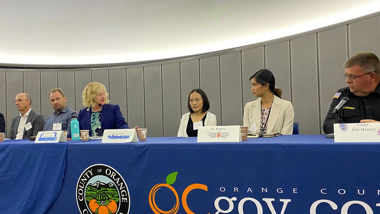 The panels were hosted by 2nd District Supervisor Katrina Foley (William D'Urso/Spectrum News)