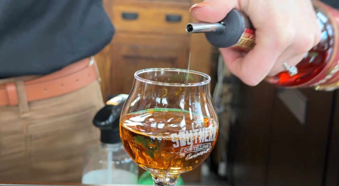 Southern Distilling Company in Statesville, took advantage of the opportunity to help bring in more hand sanitizer after a shortage stressed the community (Jordan Kudisch/Spectrum News 1)