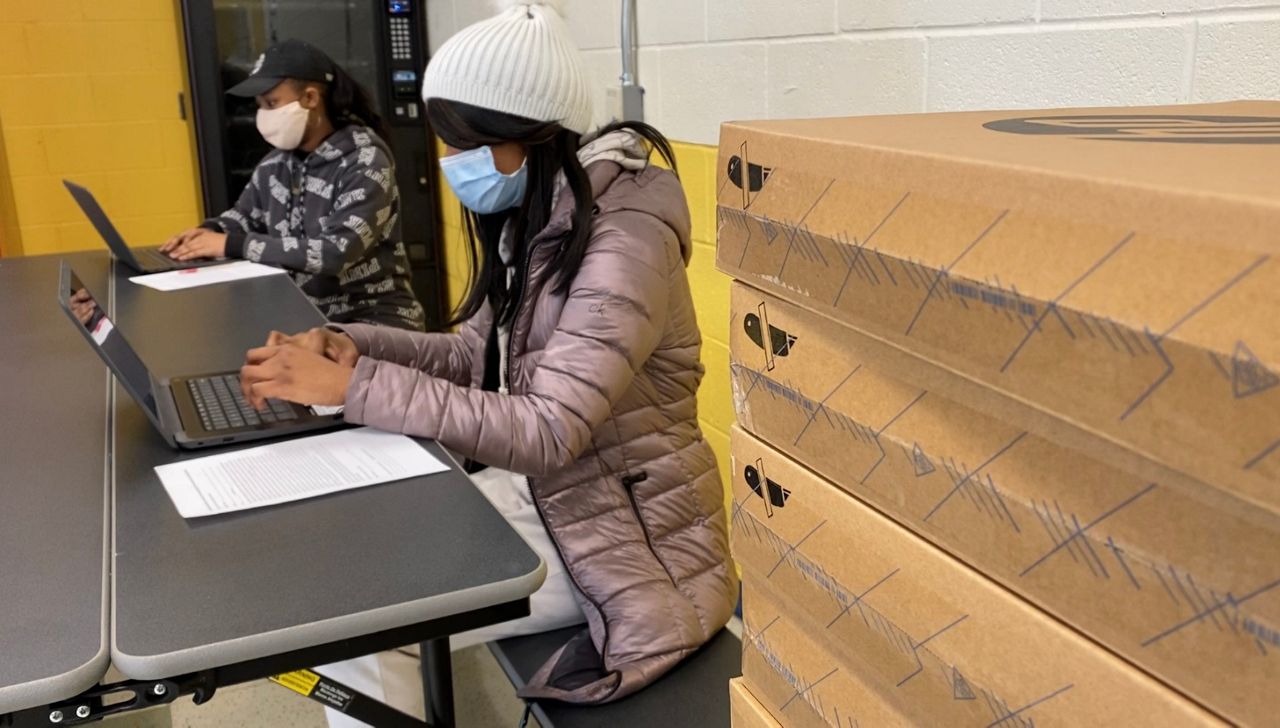 Students gained ownership of the computers