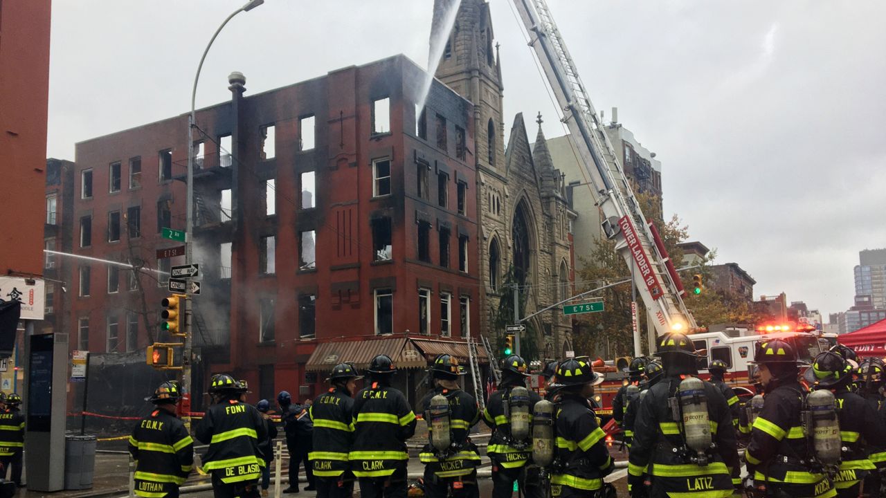 Building fire destroys East Village church World Today News