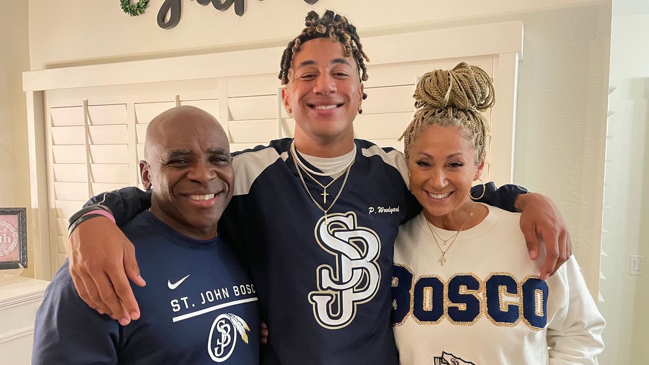 The Woodyards are one of dozens of Bosco families who made the trip to Allen, Texas. 