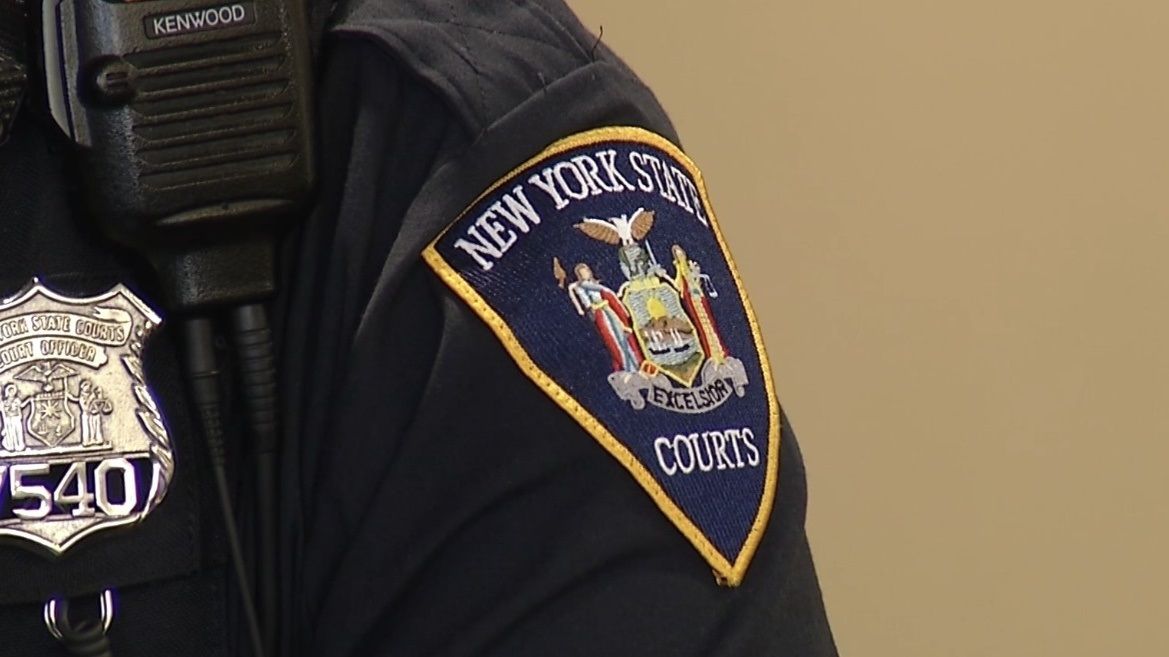 nypd police badge with black band