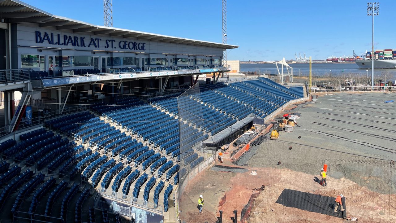 Behind-the-scenes of Staten Island FerryHawks' new stadium