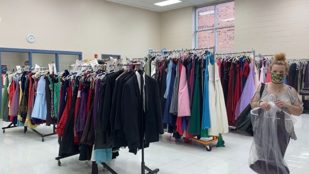 image of prom closet