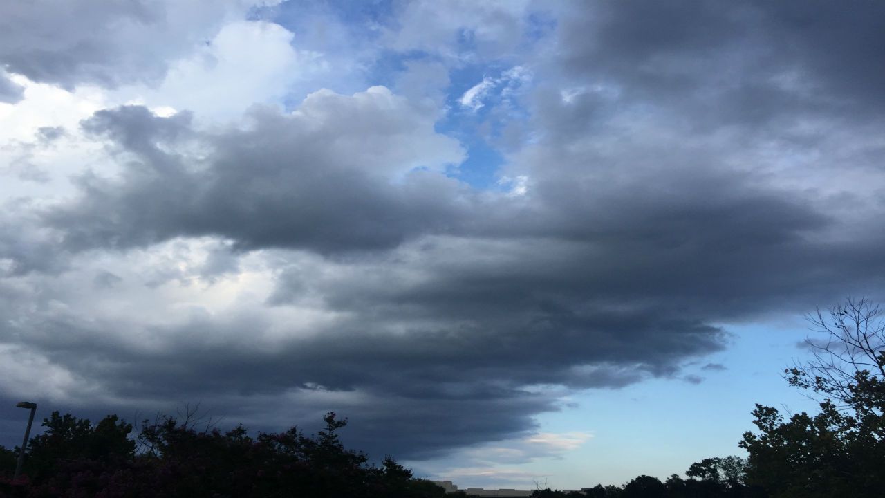 Sun, clouds and warm on Saturday