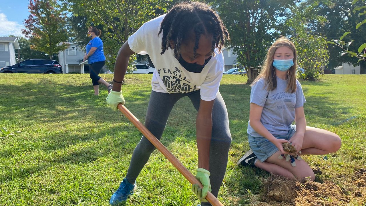 Volunteering soccer team
