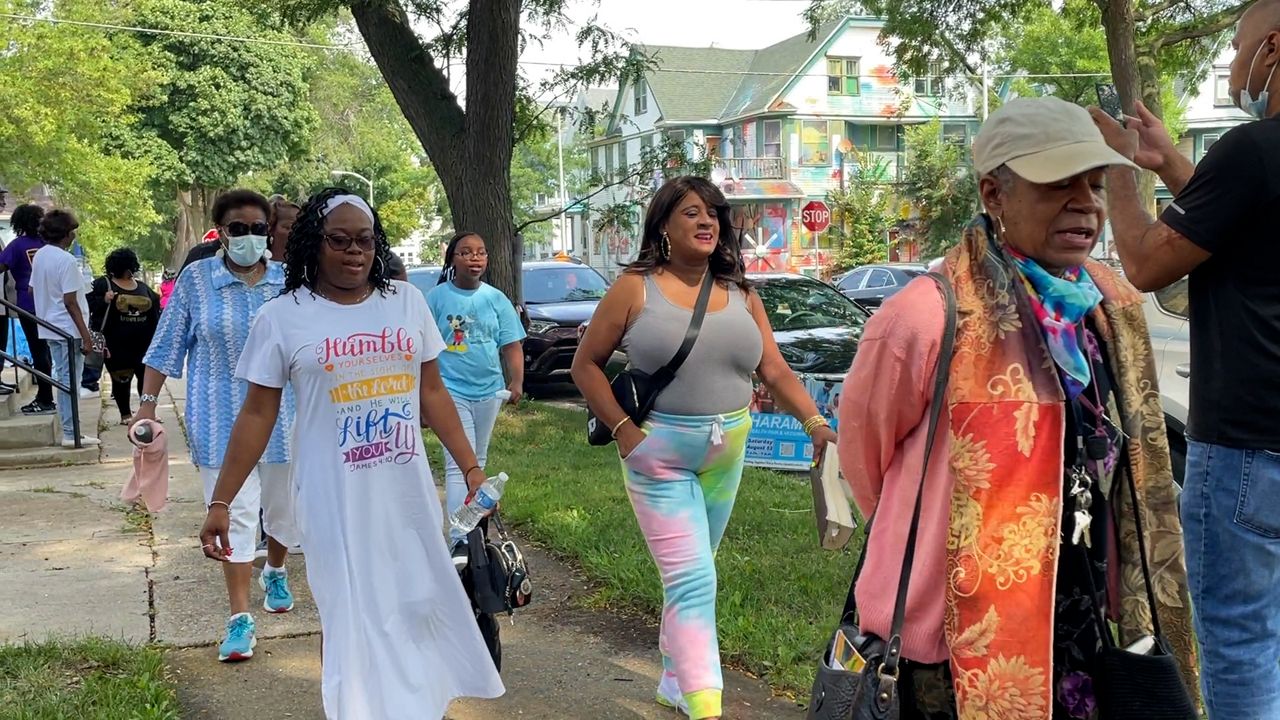 Dozens participate in Stop the Violence Prayer Walk - Vimarsana News