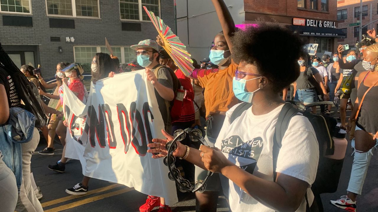 Black Women Lead Protests in Brooklyn, Demanding an End to Systemic Racism