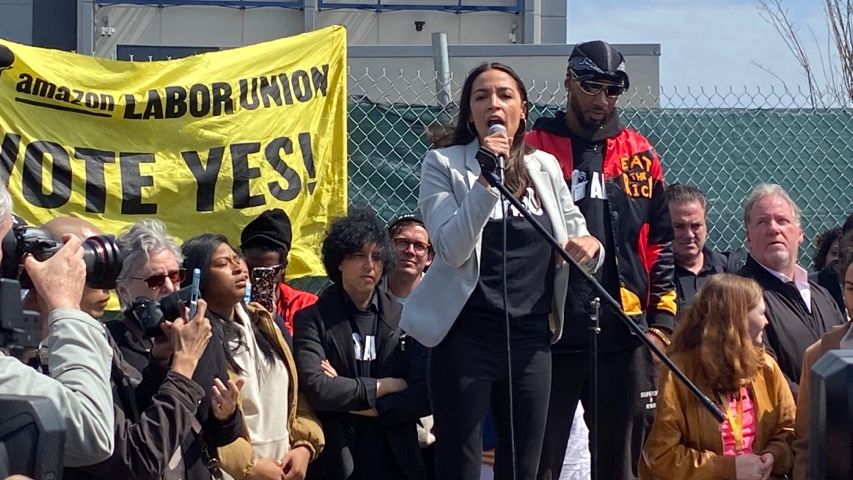 WATCH LIVE: Bernie Sanders holds rally with Alexandria Ocasio-Cortez in New  York City 