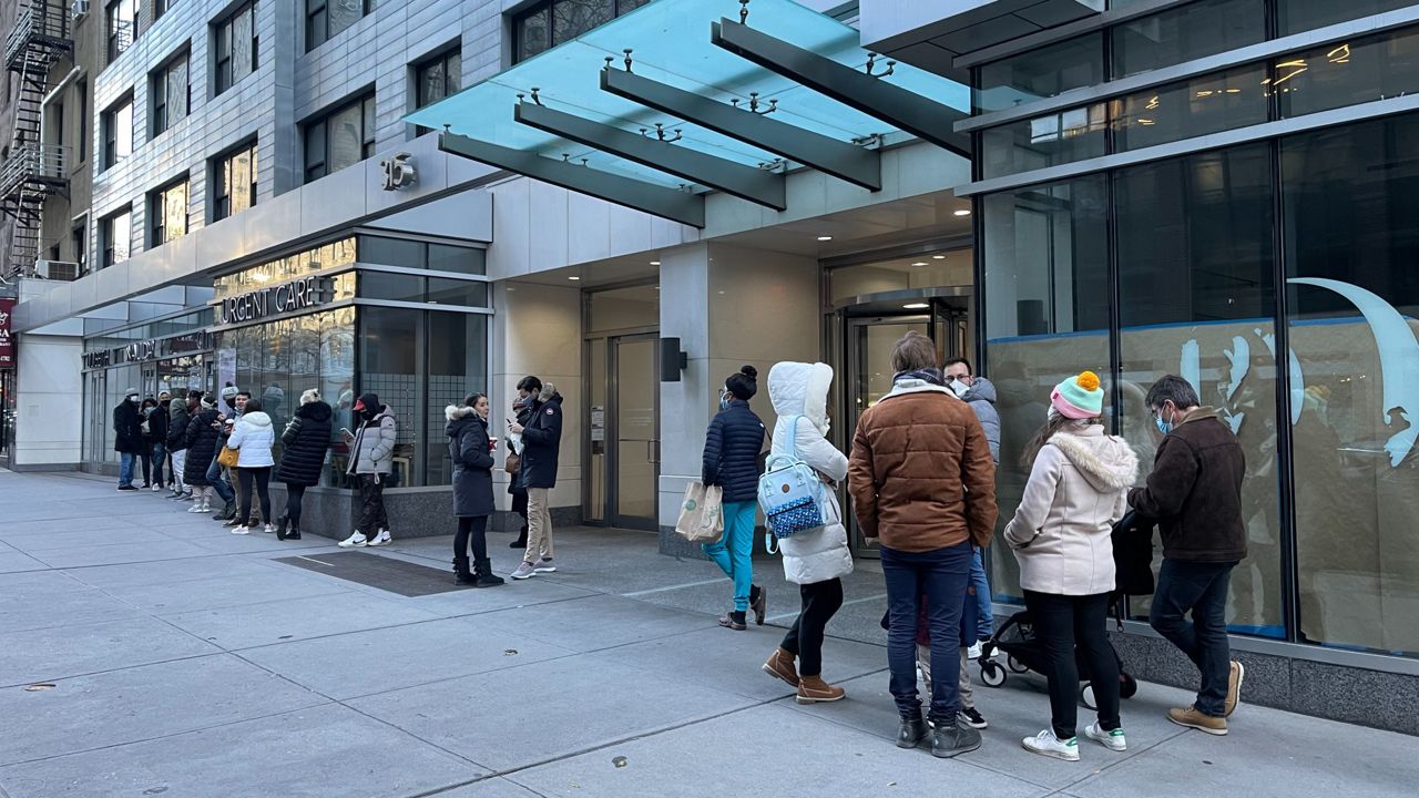 CityMD sees long testing lines the day after Christmas