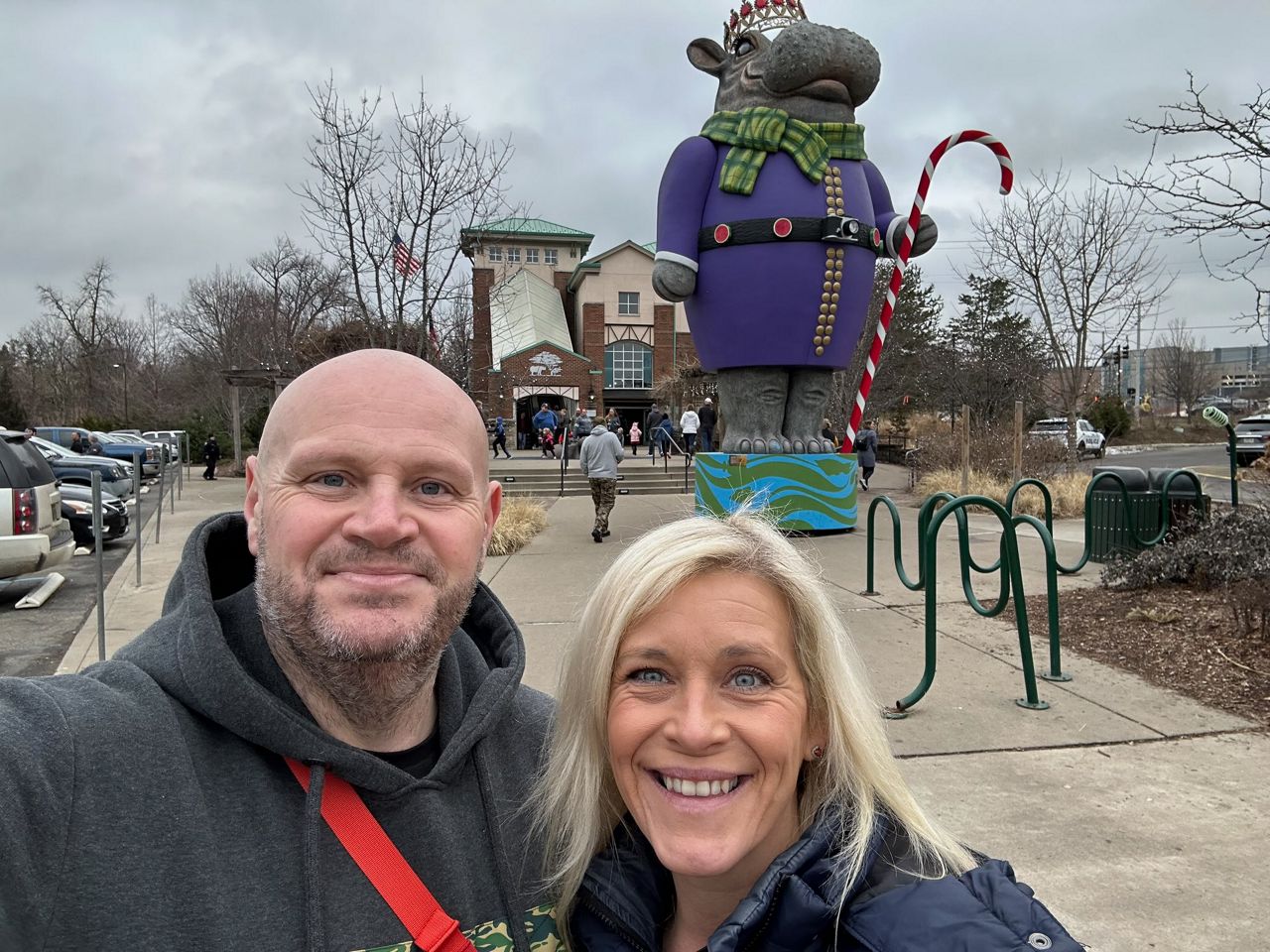 Steve and Tracy took to social media to find out where to visit during their five-day stay in Cincinnati. (Photo courtesy of Steve Williams)