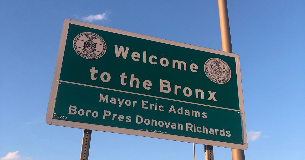 Bronx DOT sign