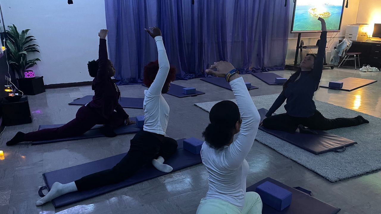 Physical education teacher starts meditation room