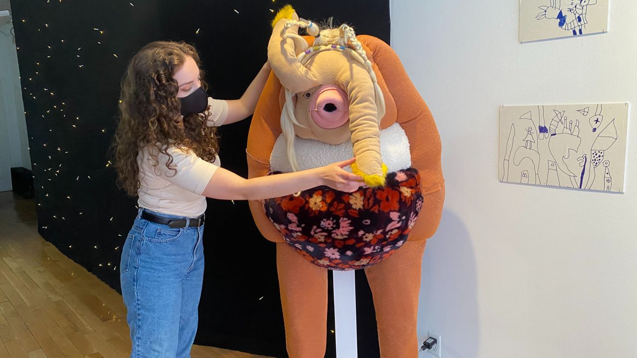 Filmmaker's new exhibit mirrors her experience as an autistic person